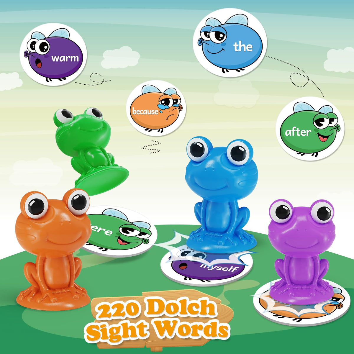 Torlam laminated Dolch word cards stay durable through repeated sessions.
