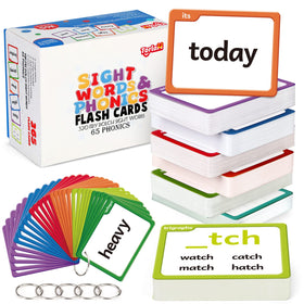 Torlam sight words flash cards deck for early readers and word recognition