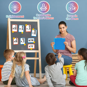 Torlam silicone times-table board, soft and washable