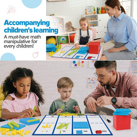 Torlam write and wipe pen pairs with mats for easy notes.