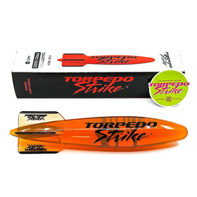 Orange Torpedo Strike DartFin enhances visibility for pool games