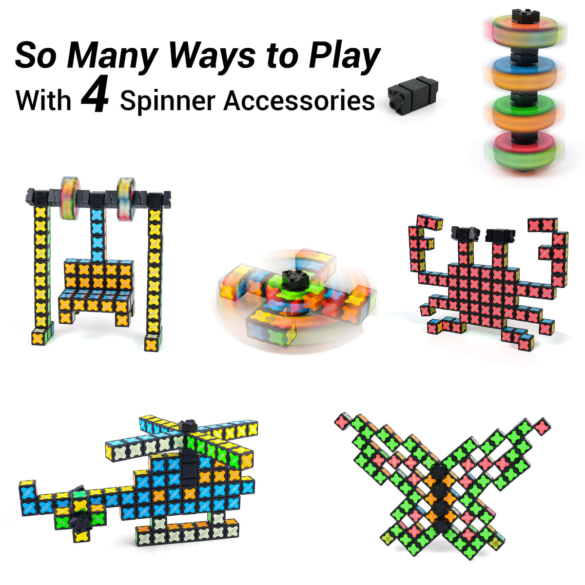 TOSY Magnet Cube 70 magnetic blocks enable creative building and dexterity practice.