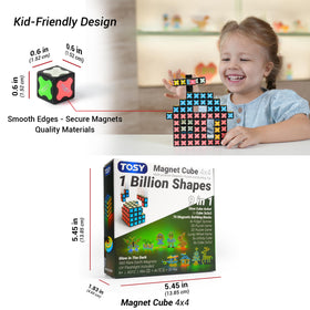 TOSY Magnet Cube gift-ready packaging suits holidays and birthdays.