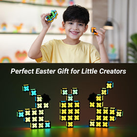 TOSY Magnet Fidget Spinner Glow two-by-two puzzle cubes for solo or group challenges