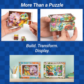 TOSY Picture Cube UV printed artwork showing vivid colors and crisp lines