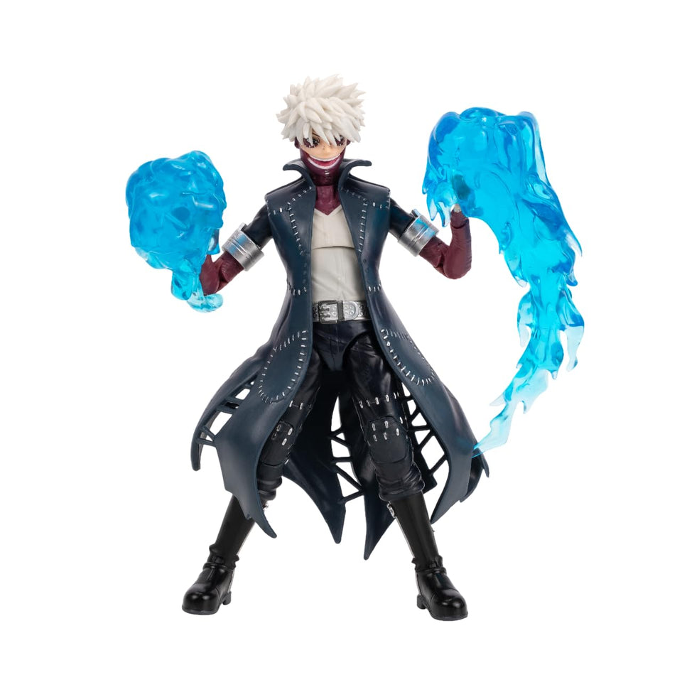 Total Anime Dabi figure front view for dynamic shelf display.