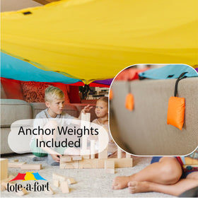 TOTEAFORT easy cleanup storage tote keeps clutter under control