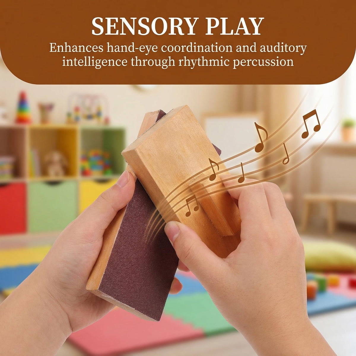 Totority sand blocks with smooth edges ensure safe play for young children