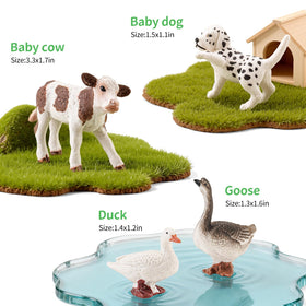 Totsmile baby chick figurine promotes pretend farming and creativity