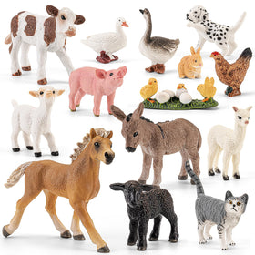 Totsmile baby cow figurine enhances imaginative play and fine motor skills