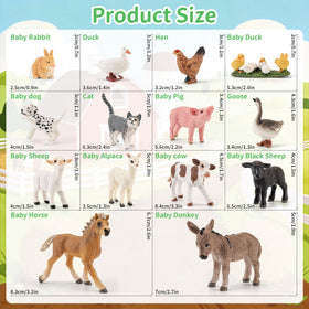 Totsmile piglet figurine encourages role-play and sensory exploration