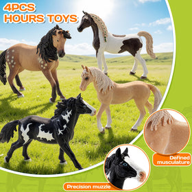 Totsmile Andalusian horse figurine ideal for learning breed traits