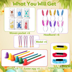 Totstio bunny ears headbands add playful style to outdoor games