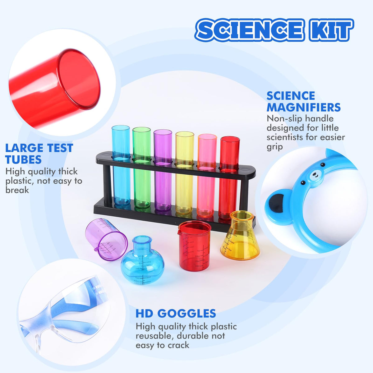 TOUHKAN ergonomic design supports small hands during play