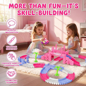 Toulepound Race Track bridge section helps create dynamic layouts.