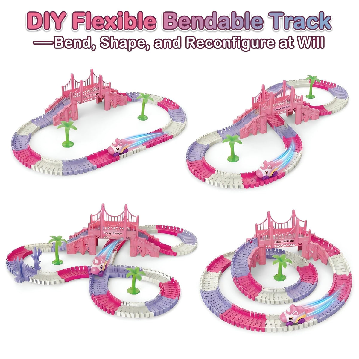 Toulepound Race Track diamond ball accessory adds extra sparkle and challenge.