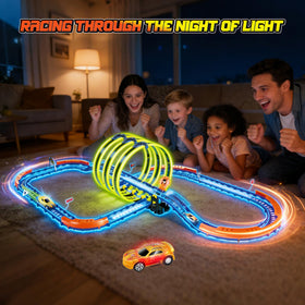 Toulepound USB-rechargeable car lights up for daytime and nighttime play