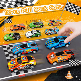 TOUPONS race car slap bracelet with vivid patterns, quick wearable party favors