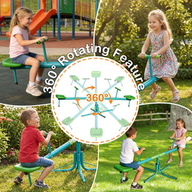 TOVINI teeter totter outdoor-friendly design for backyard or park use