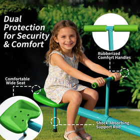 TOVINI teeter totter quick assembly with pre-assembled parts for easy setup