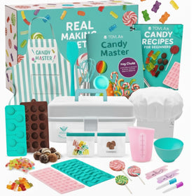 Tovla Jr Candy Lab tools for kids, durable and safe for real candy making.