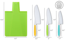 TOVLA JR safe, child-friendly kitchen learning set for young chefs.