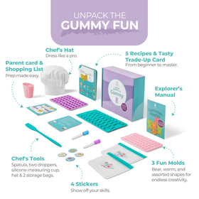 Tovla Jr assorted molds for varied gummies and sensory play