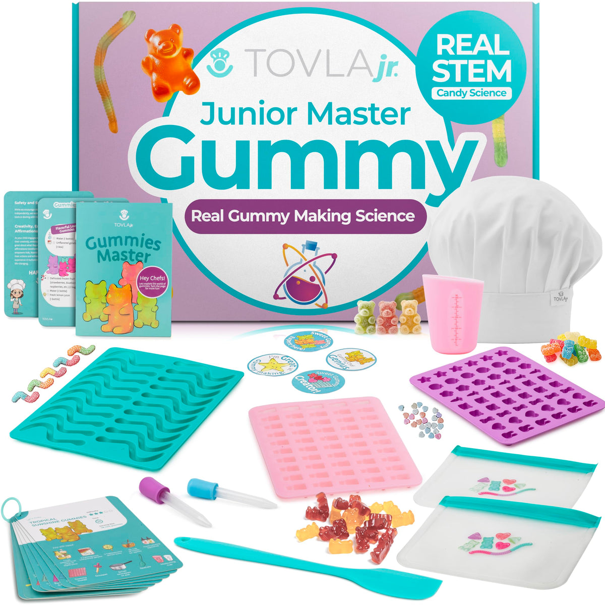 Tovla Jr gummy bear mold for kid-friendly candy making and creativity