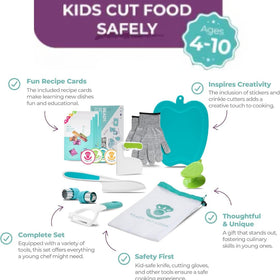 Tovla Jr Ultimate Kids Chopper—easy, safe chopping for beginners.