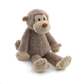 Tovodise plush monkey toy, 15.4-inch soft stuffed animal, a cozy cuddle partner.