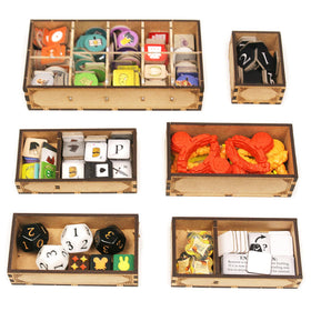 TowerRex dice and token storage keeps battle components within reach