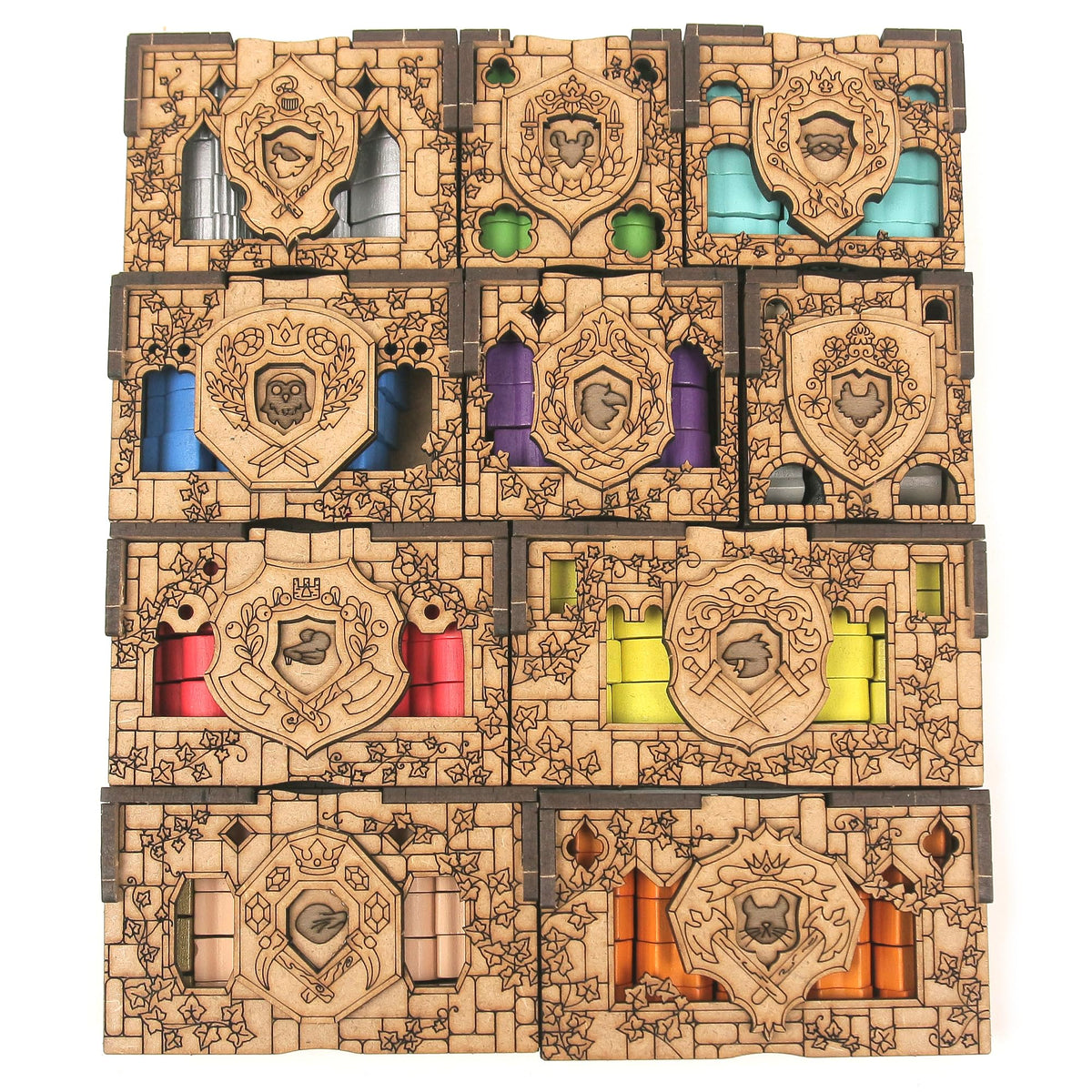 TowerRex hireling and landmark boxes tidy tokens and markers