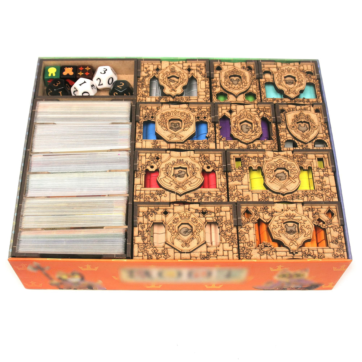TowerRex Root Organizer base box storage keeps core set components neatly organized