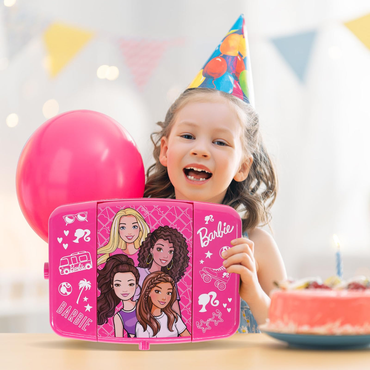 Townley Girl Barbie glitter lip gloss collection for sparkly smiles.