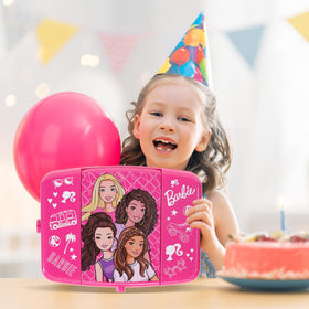 Townley Girl Barbie glitter lip gloss collection for sparkly smiles.