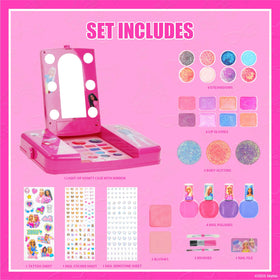 Townley Girl Barbie shimmer eye shadows for vibrant daytime looks.
