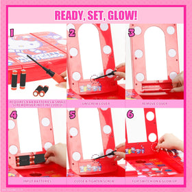 Peelable bubble gum nail polishes allow easy cleanup after play.