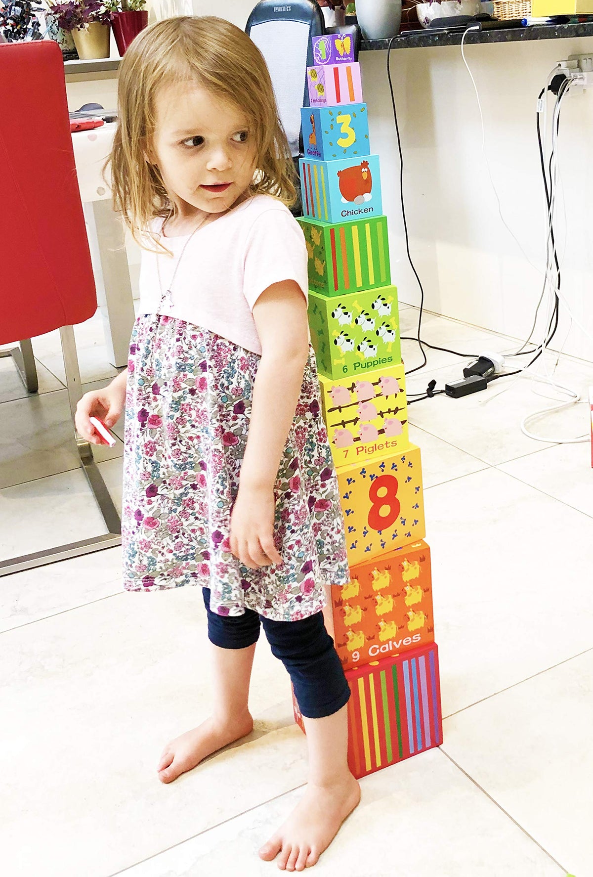 TOWO alphabet‑printed cups promote early literacy through hands-on learning