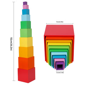 TOWO hand-eye coordination toy encourages precise placement and fine motor skills.