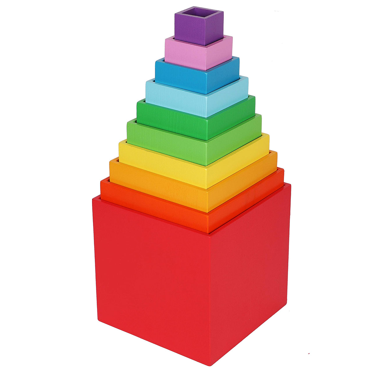 TOWO nesting cups tower aids stacking practice and spatial awareness for toddlers.
