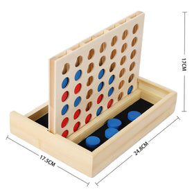 TOWO wooden 4-in-a-row velvet-finish box adds premium feel.