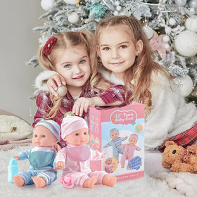 Toy Choi's gift-ready twin dolls ideal for birthdays