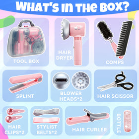Toy Choi's Hair Salon curler sparks imaginative hair styling scenarios.