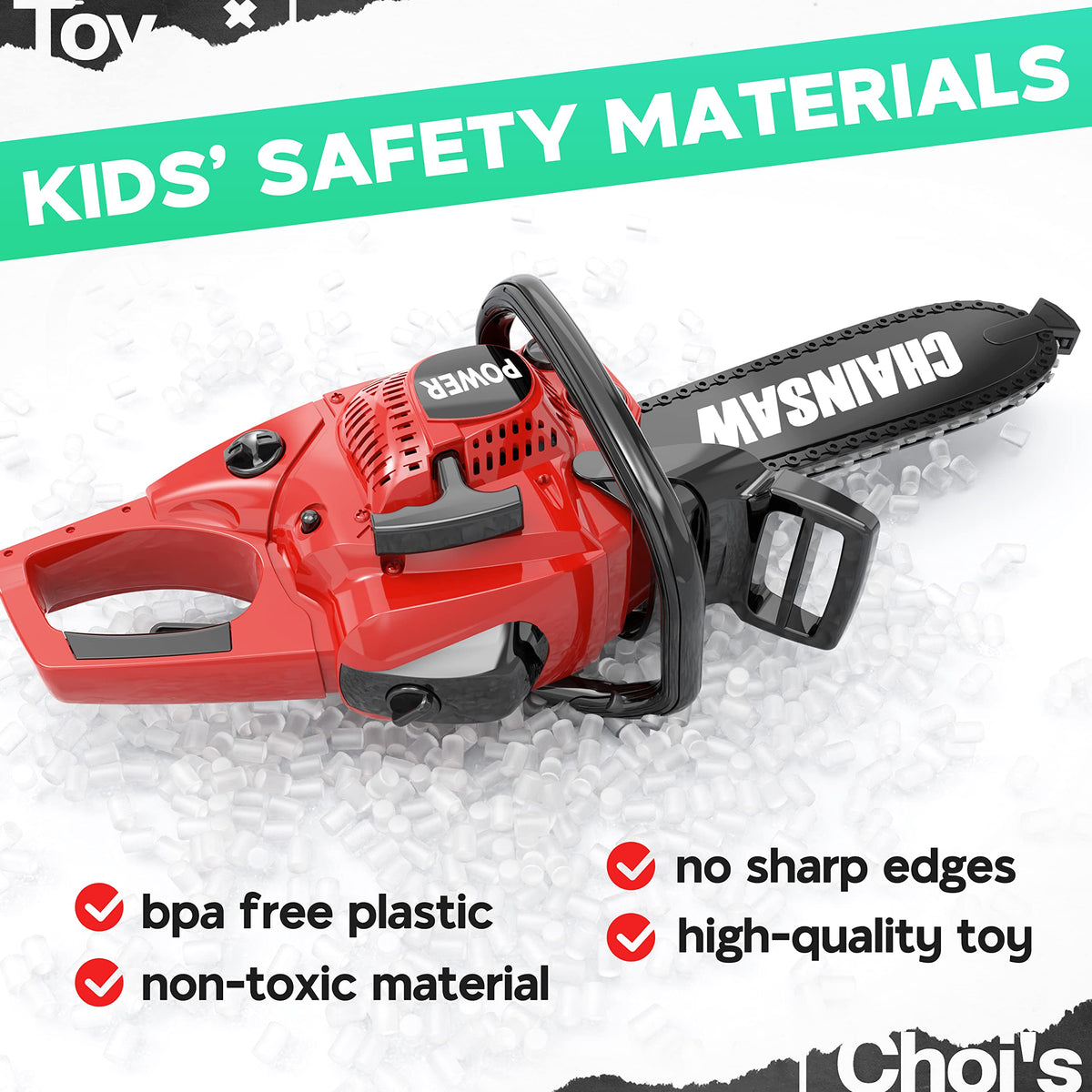 Toy Choi's toy chainsaw makes a great birthday gift idea.