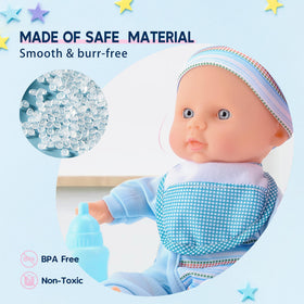 Toy Choi's 12-inch soft-bodied twins easy for little hands to grip