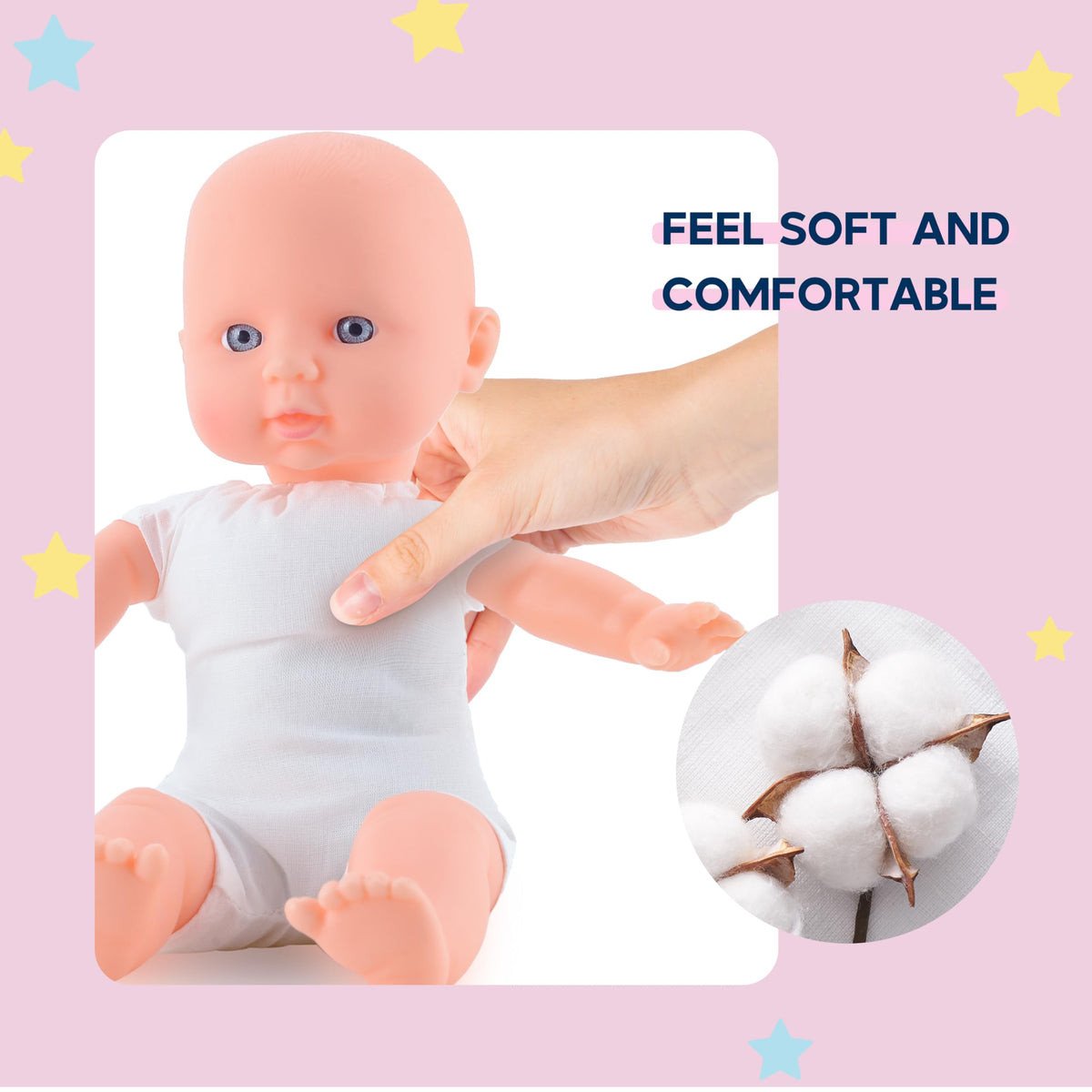Toy Choi's twins are easy to handle for little hands during playtime.