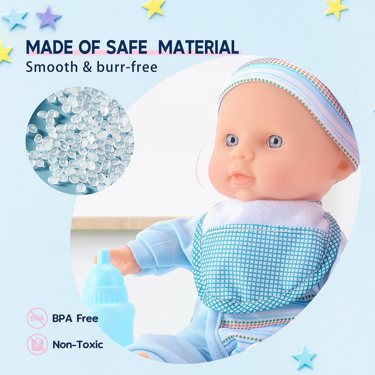 Toy Choi's washable doll accessories simplify post-play cleanup