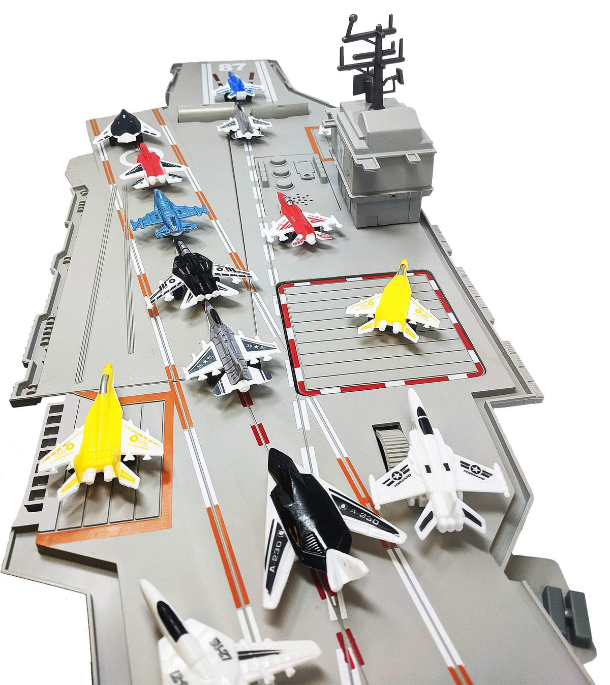 Toy Essentials aircraft carrier sound effects bring realistic takeoff and alarms