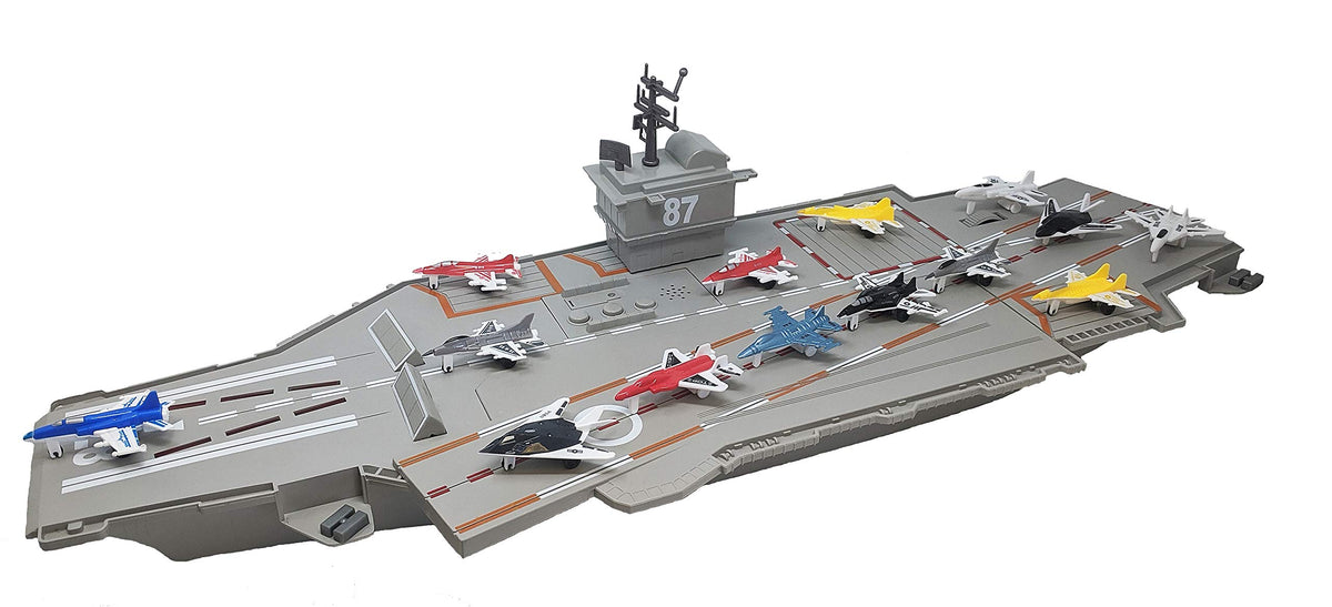 Toy Essentials detailed deck with moving wheels inspires realistic naval adventures