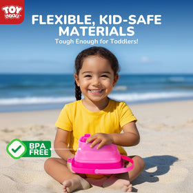 TOY Life 23Pcs tiara and rainbow molds for magical sand worlds